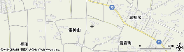 福島県泉崎村（西白河郡）関和久（蛭田谷地）周辺の地図
