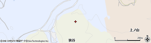 福島県いわき市久之浜町田之網（狭谷）周辺の地図
