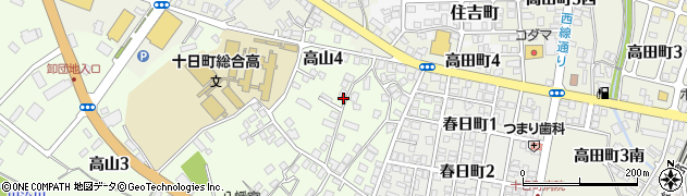 新潟県十日町市高山（乙）周辺の地図