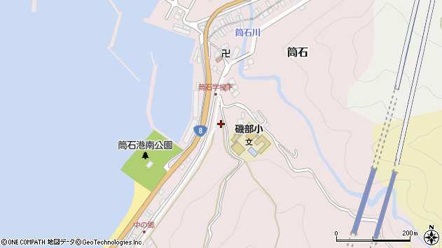 〒949-1306 新潟県糸魚川市筒石の地図