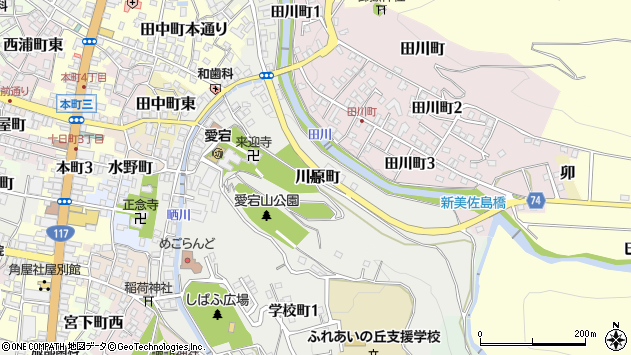 〒948-0013 新潟県十日町市川原町の地図