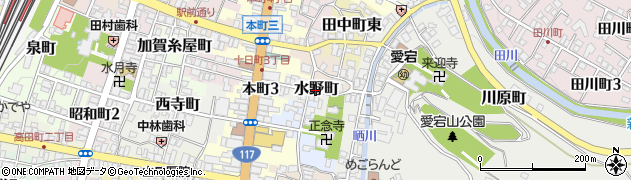 新潟県十日町市水野町周辺の地図