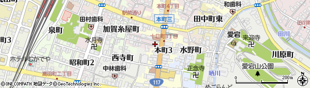 サヨ美容室十日町店周辺の地図