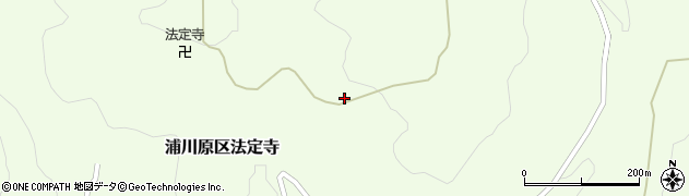 新潟県上越市浦川原区法定寺1374周辺の地図