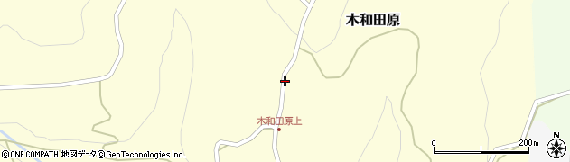 木和田原集落開発センター周辺の地図