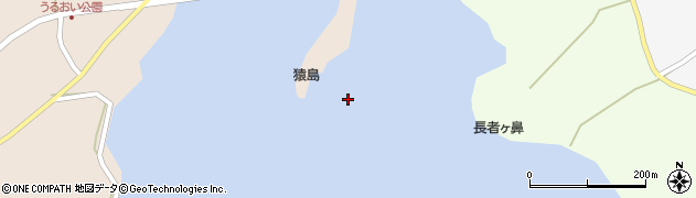 猿島周辺の地図