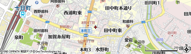 新潟県十日町市田中町西10周辺の地図