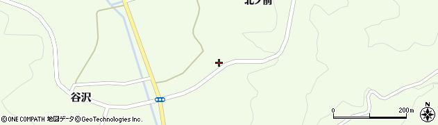 福島県石川町（石川郡）谷沢（馬場ノ内）周辺の地図