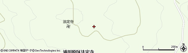 新潟県上越市浦川原区法定寺1171周辺の地図