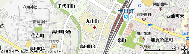 新潟県十日町市丸山町周辺の地図