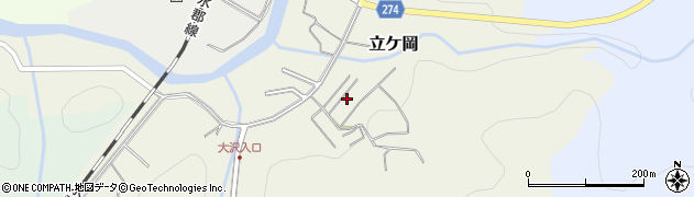 福島県石川郡石川町立ケ岡361周辺の地図