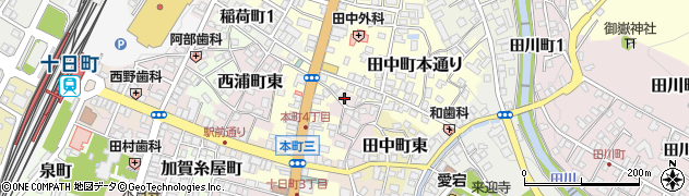 新潟県十日町市田中町西132周辺の地図
