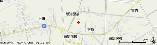 福島県西白河郡泉崎村関和久下原周辺の地図