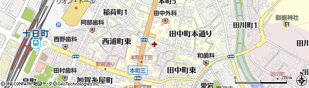 新潟県十日町市田中町西130周辺の地図