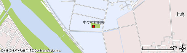 中々村神明宮周辺の地図