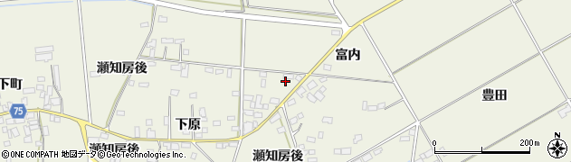 福島県泉崎村（西白河郡）関和久（富内）周辺の地図
