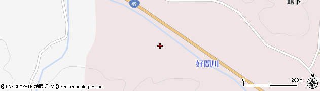 福島県いわき市三和町中寺（遅川）周辺の地図
