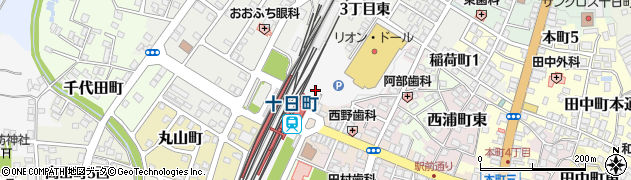 新潟県十日町市旭町周辺の地図