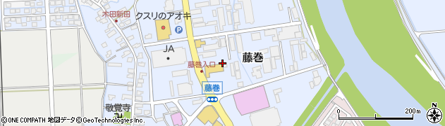 新潟県上越市藤巻周辺の地図