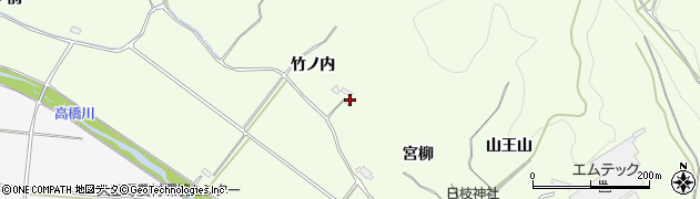福島県白河市本沼（竹ノ内）周辺の地図