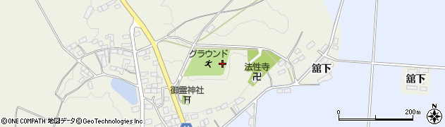 福島県中島村（西白河郡）二子塚（東塚）周辺の地図
