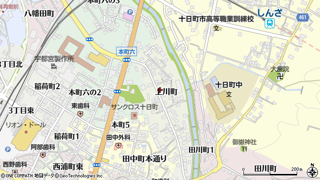 〒948-0029 新潟県十日町市上川町の地図