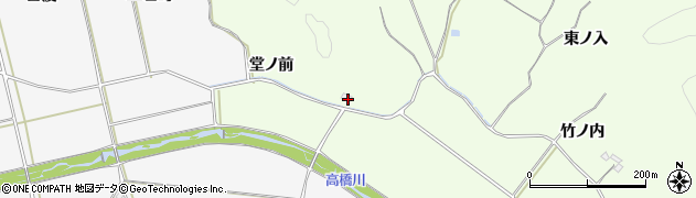 福島県白河市本沼（堂ノ前）周辺の地図