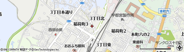 新潟県十日町市稲荷町周辺の地図