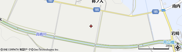 福島県白河市萱根（仲田）周辺の地図