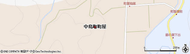 石川県七尾市中島町町屋周辺の地図