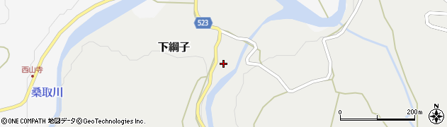 新潟県上越市下綱子142周辺の地図