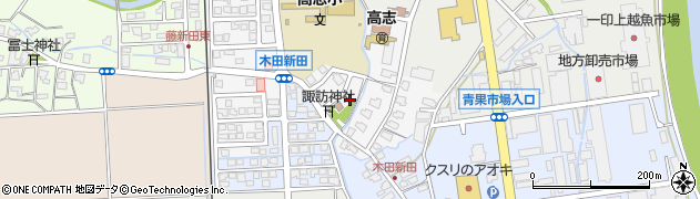 木田新田ふれあい公園周辺の地図
