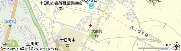 新潟県十日町市新座（第一）周辺の地図