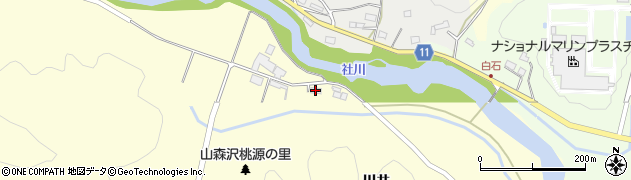 福島県石川郡石川町沢井川井47周辺の地図