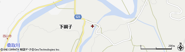 新潟県上越市下綱子95周辺の地図