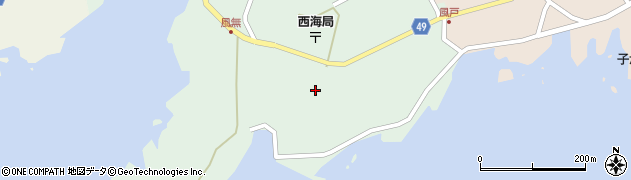 石川県志賀町（羽咋郡）西海風無（チ）周辺の地図