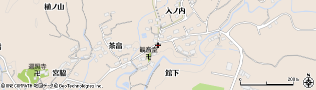 福島県いわき市小川町柴原（館下）周辺の地図