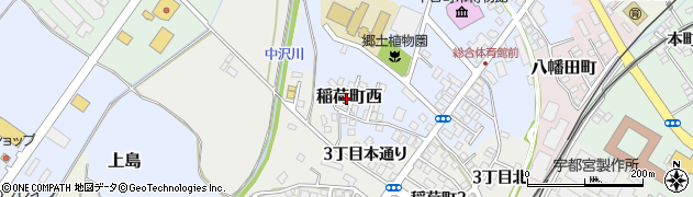 新潟県十日町市稲荷町西周辺の地図