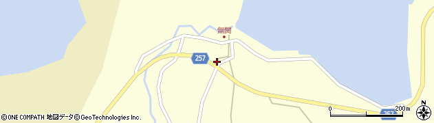 石川県七尾市能登島無関町（井）周辺の地図