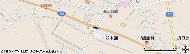 西郷役場入口周辺の地図