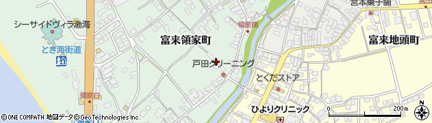 石川県志賀町（羽咋郡）富来領家町（ニ）周辺の地図