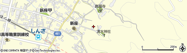 新潟県十日町市新座（甲）周辺の地図
