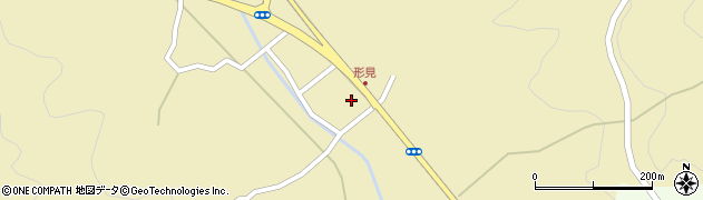 福島県石川町（石川郡）形見周辺の地図