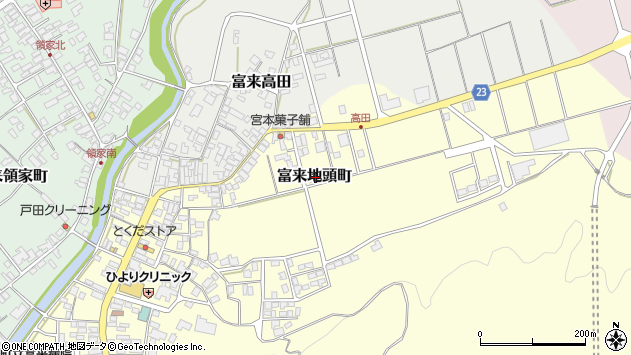 〒925-0446 石川県羽咋郡志賀町富来地頭町の地図