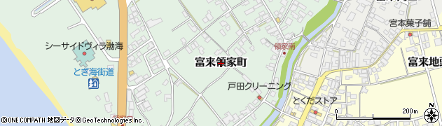 石川県志賀町（羽咋郡）富来領家町周辺の地図