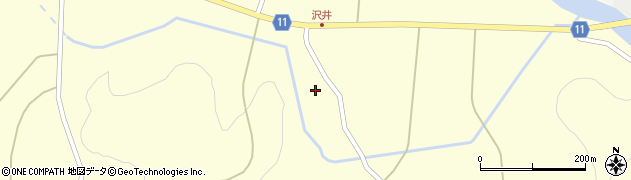 福島県石川郡石川町沢井打出7周辺の地図