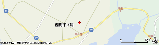 石川県志賀町（羽咋郡）西海千ノ浦（東）周辺の地図