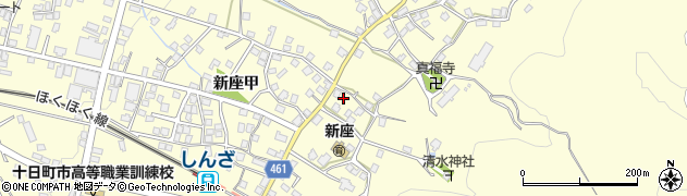 新潟県十日町市新座（第三）周辺の地図