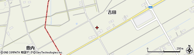 福島県中島村（西白河郡）二子塚（吉田）周辺の地図