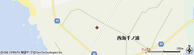 石川県志賀町（羽咋郡）西海千ノ浦（西）周辺の地図